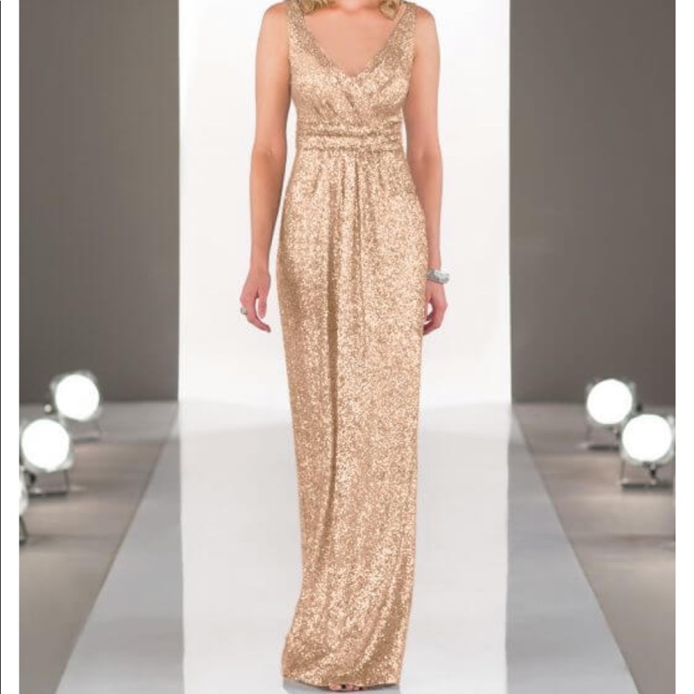 Sorella Vita Sequin Evening Gown